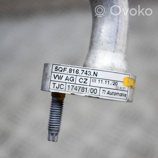 Audi Q3 F3 Ilmastointilaitteen putki (A/C) 5QF816743N