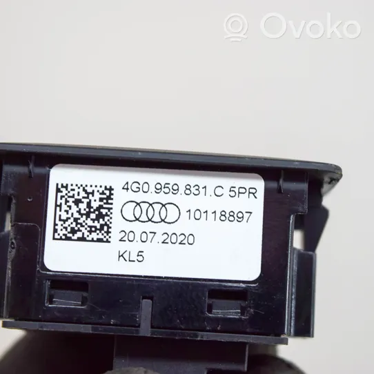 Audi Q3 F3 Takaluukun avauskytkimen painike/kytkin 4G0959831C