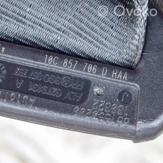 Volkswagen ID.3 Cintura di sicurezza anteriore 10C857706D