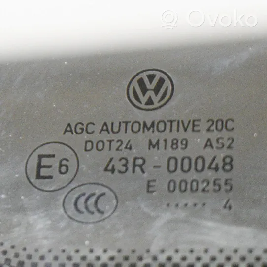 Volkswagen Golf VII Aizmugurējais virsbūves sānu stikls 43R00048