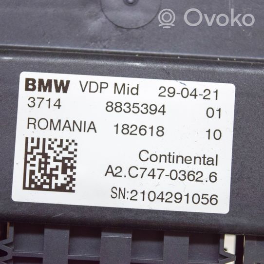 BMW iX3 G08 Centralina/modulo sospensioni 8835394