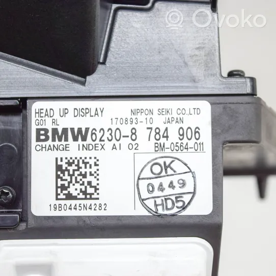 BMW X3 G01 Head-up ekranas/ displėjus 8784906