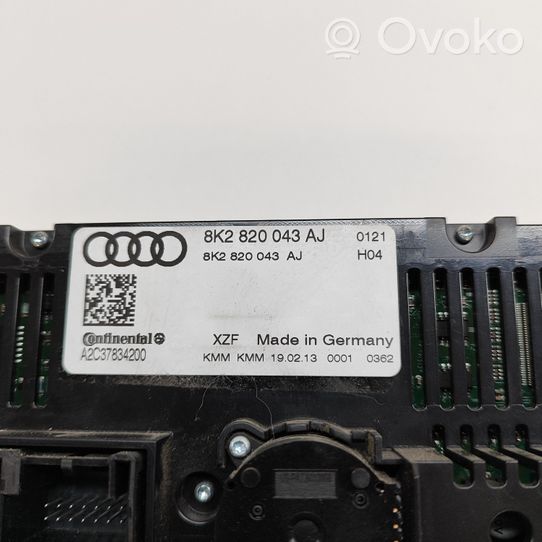 Audi A5 8T 8F Salono ventiliatoriaus reguliavimo jungtukas 8K2820043AJ