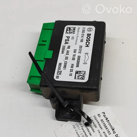 Opel Grandland X Parking PDC control unit/module 0263014166