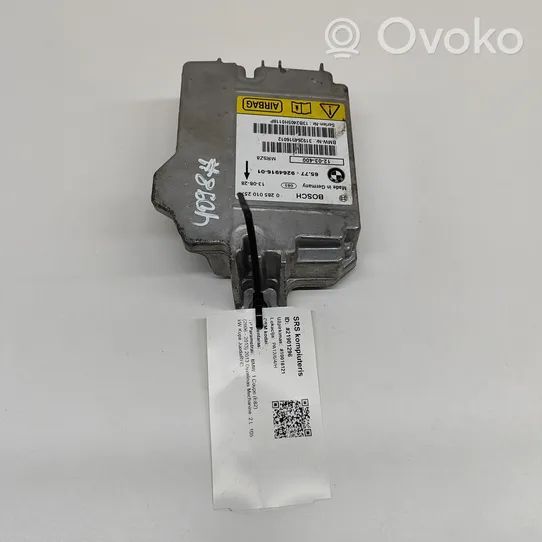 BMW 1 E82 E88 Oro pagalvių valdymo blokas 9264916