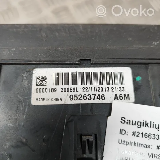 Opel Mokka X Set scatola dei fusibili 95962913