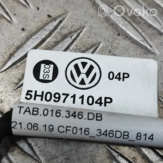 Volkswagen Golf VIII Pysäköintitutkan anturin johtosarja (PDC) 5H0971104P