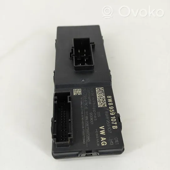 Audi A5 Sterownik / Moduł elektrycznej klapy tylnej / bagażnika 8W8959107B