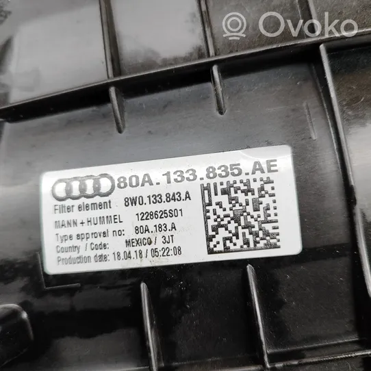 Audi Q5 SQ5 Oro filtro dėžė 80A133835AE