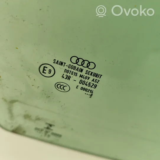 Audi Q5 SQ5 Szyba drzwi tylnych 43R004529