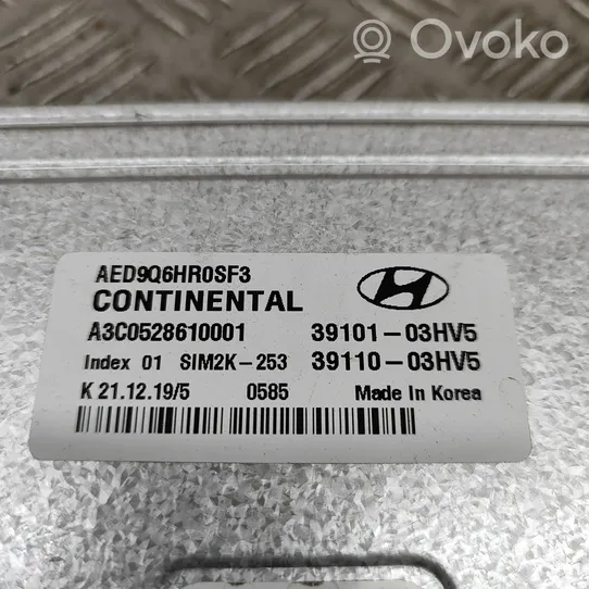 Hyundai Ioniq Centralina/modulo del motore 3910103HV5