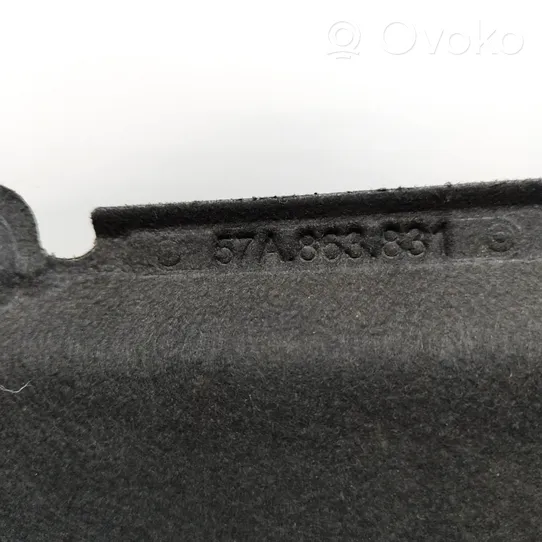 Skoda Karoq Engine bonnet/hood sound/heat insulation 57A863831