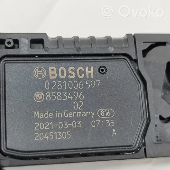 BMW X3 G01 Przepływomierz masowy powietrza MAF 8583496