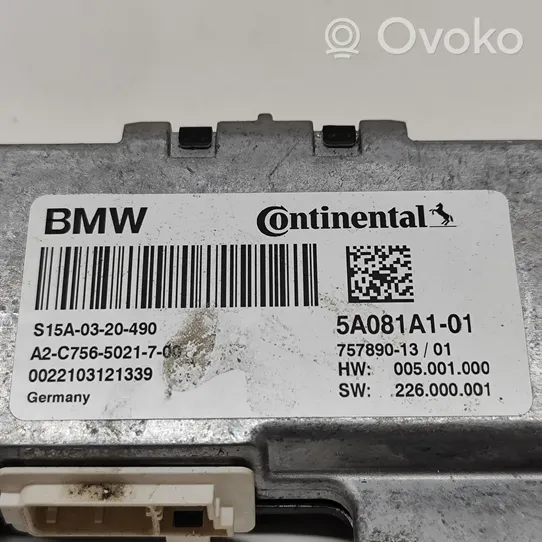 BMW X3 G01 Videokamera priekšējā bamperī 5A081A1