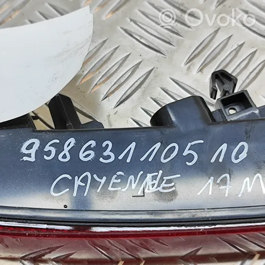 Porsche Cayenne (92A) Odblask lampy tylnej 95863110510