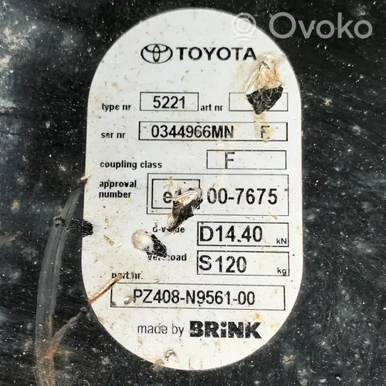 Toyota Hilux (AN10, AN20, AN30) Комплект крюка PZ408N956100