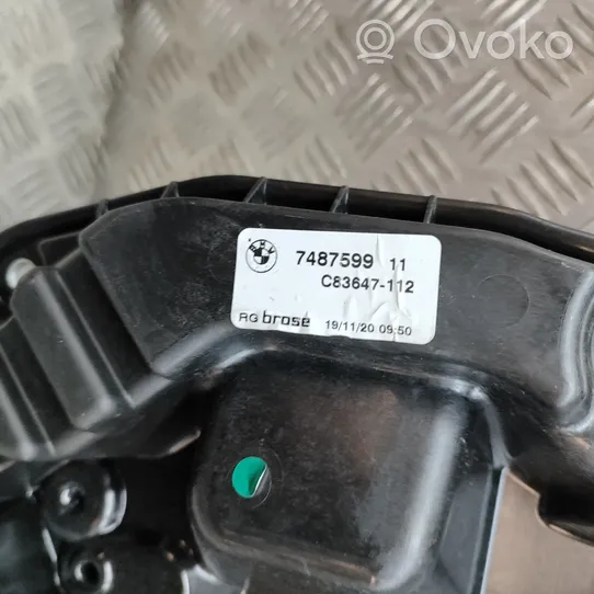 BMW X3 G01 Elektryczny podnośnik szyby drzwi przednich 7487599