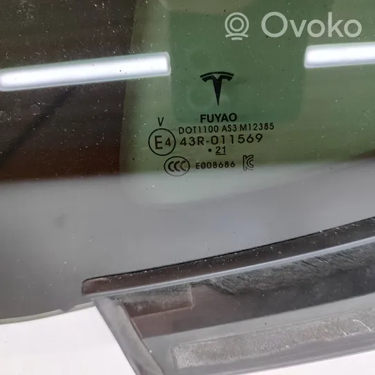 Tesla Model Y Finestrino/vetro retro 160080800A