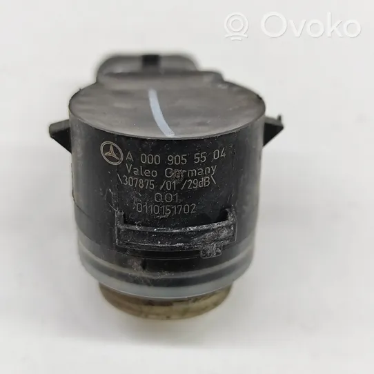 Mercedes-Benz GLA W156 Sensor PDC de aparcamiento A0009055504