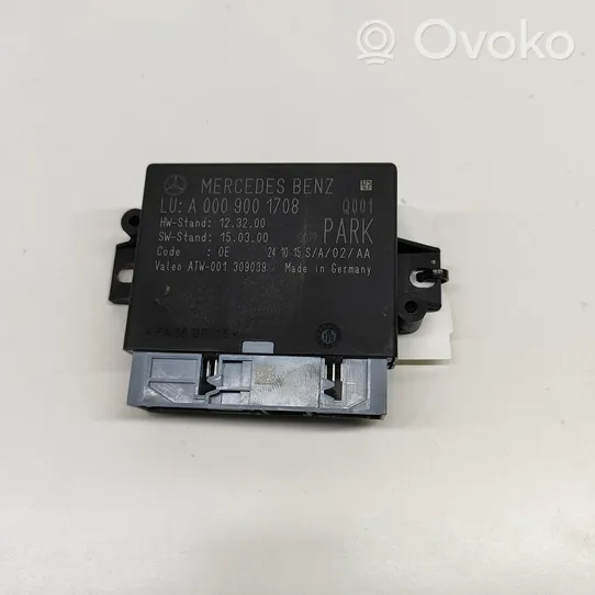 Mercedes-Benz GLA W156 Unité de commande, module PDC aide au stationnement A0009001708