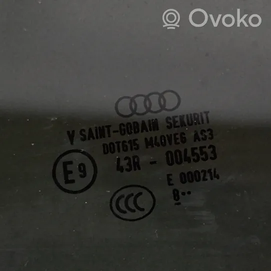 Audi Q5 SQ5 Szyba drzwi tylnych 80A845205A