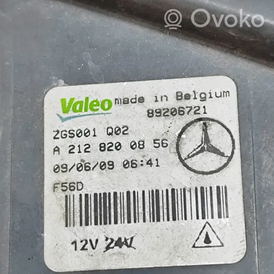 Mercedes-Benz E A207 Feu antibrouillard avant A2128200856