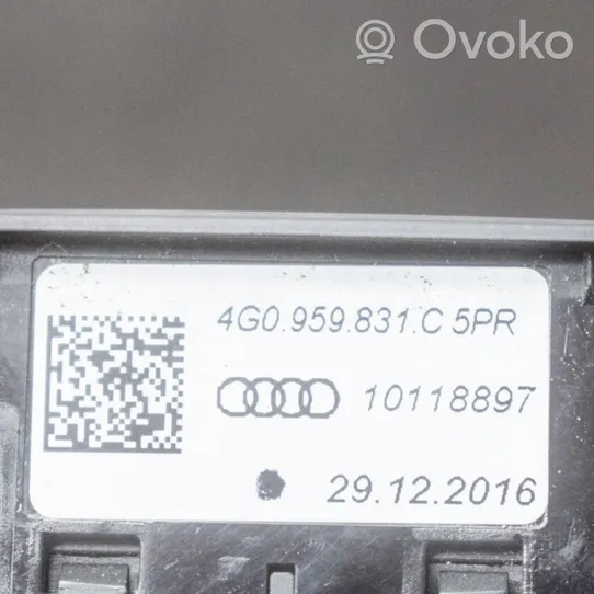 Audi A5 Przycisk otwierania klapy bagażnika 4G0959831C