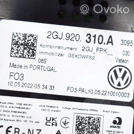 Volkswagen T-Roc Licznik / Prędkościomierz 2GJ920310A