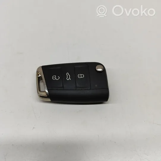 Volkswagen Golf VII Ignition key/card 5G0959752AD
