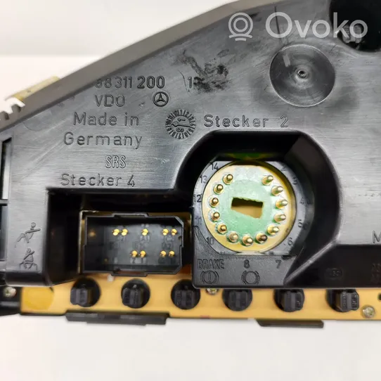 Mercedes-Benz S W140 Geschwindigkeitsmesser Cockpit A1405400447