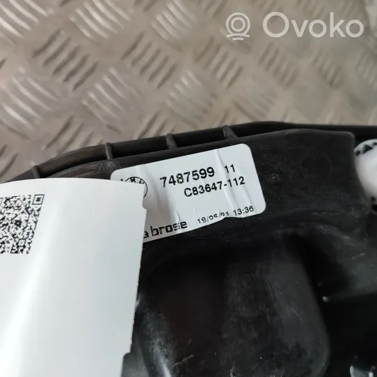 BMW X3 G01 Elektryczny podnośnik szyby drzwi przednich 7455082