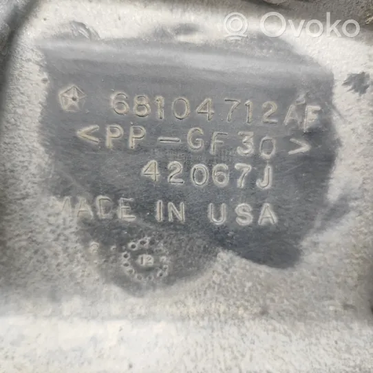 Dodge RAM Oro nukreipėjas/ kanalas interkūlerio radiatoriaus 68104712AF