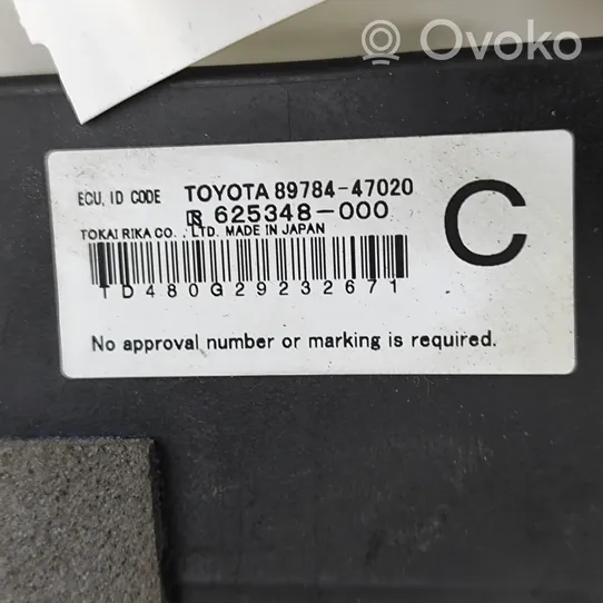 Toyota Prius+ (ZVW40) Moduł / Sterownik immobilizera 8978447020