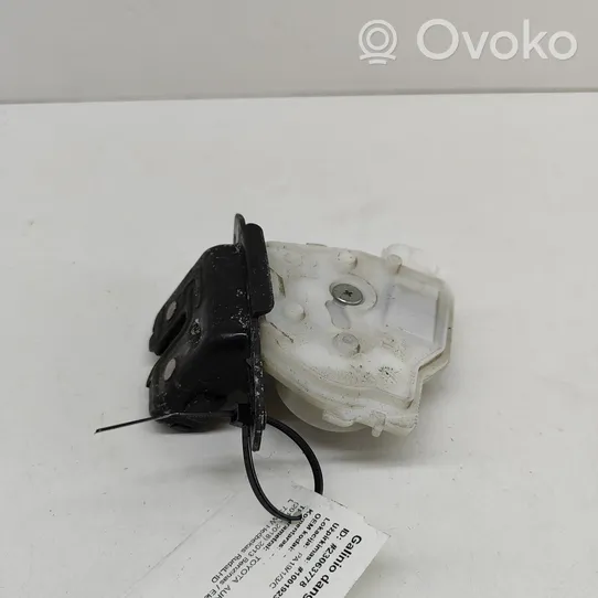 Toyota Auris E180 Blocco/chiusura/serratura del portellone posteriore/bagagliaio 6935002090