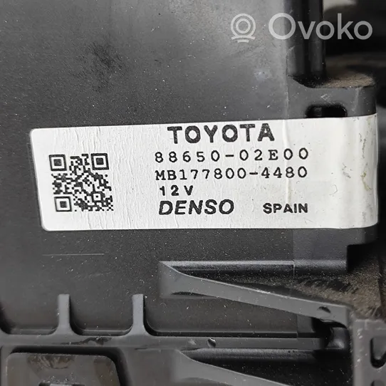 Toyota Auris E180 Oro kondicionieriaus/ klimato/ pečiuko valdymo blokas (salone) 8865002E00