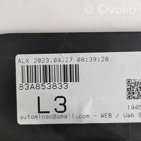 Audi Q3 F3 Takaroiskeläppä 83A853833