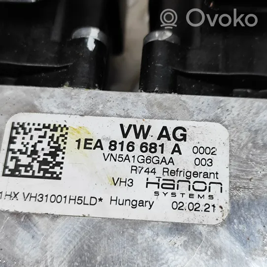 Volkswagen ID.3 Valvola ad espansione dell’aria condizionata (A/C) 1EA816681A