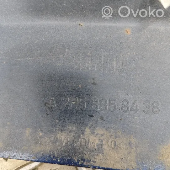 Mercedes-Benz C W205 Rear bumper A2058858438