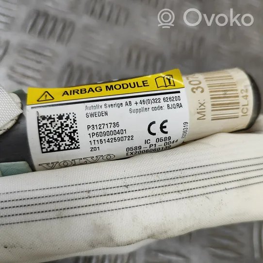 Volvo XC60 Stogo oro pagalvė (užuolaida) 31271736