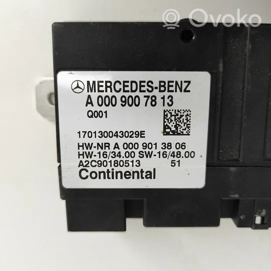 Mercedes-Benz GLC X253 C253 Unité de commande / module de pompe à carburant A0009007813