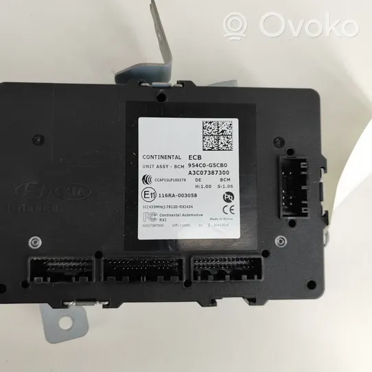 KIA Niro Module de contrôle carrosserie centrale 954C0G5CB0