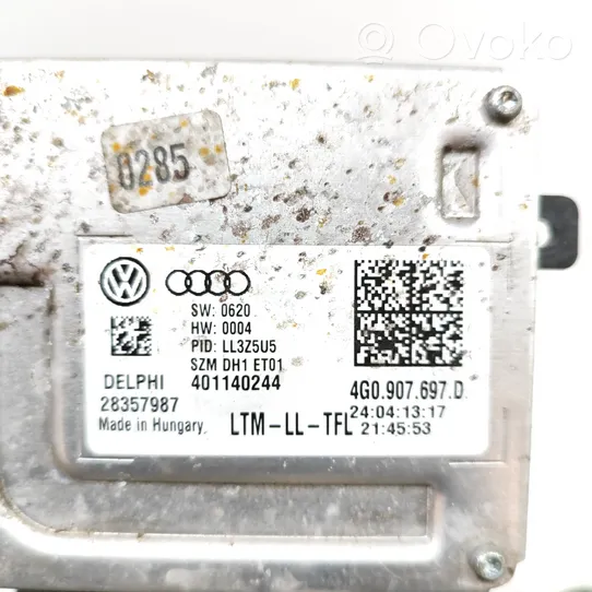 Audi Q5 SQ5 Moduł sterujący statecznikiem LED 4G0907697D