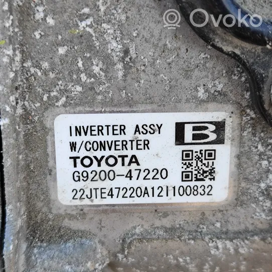 Toyota Prius+ (ZVW40) Inverteris (įtampos keitiklis) G920047220