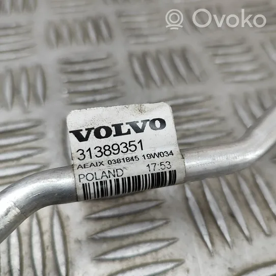 Volvo XC90 Ilmastointilaitteen putki (A/C) 31389351