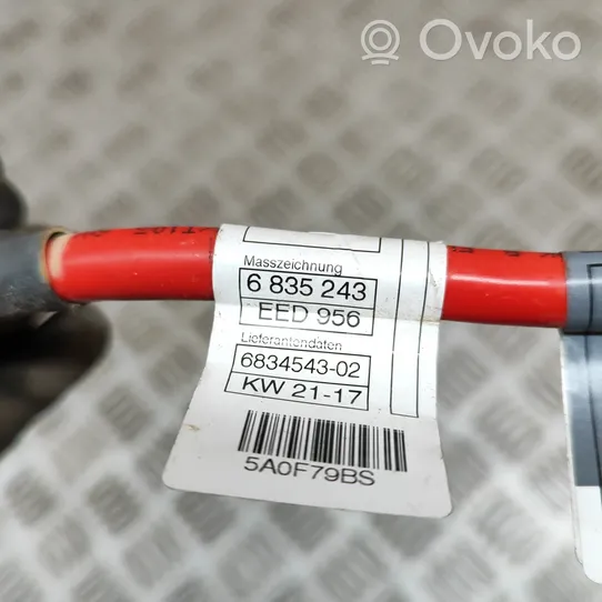 BMW 3 F30 F35 F31 Positive cable (battery) 6834543