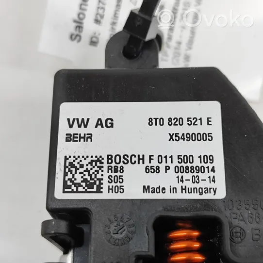 Porsche Macan Résistance moteur de ventilateur de chauffage 8T0820521E