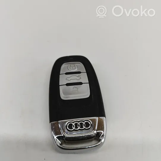 Audi Q5 SQ5 Užvedimo raktas (raktelis)/ kortelė 8K0959754H