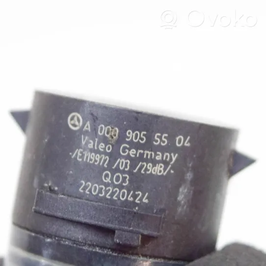 Mercedes-Benz GLE W167 Parkošanās (PDC) sensors (-i) A0009055504