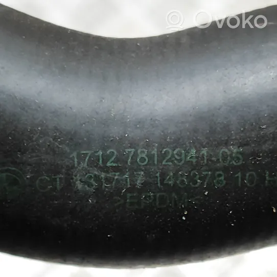 BMW 3 F30 F35 F31 Engine coolant pipe/hose 7812941