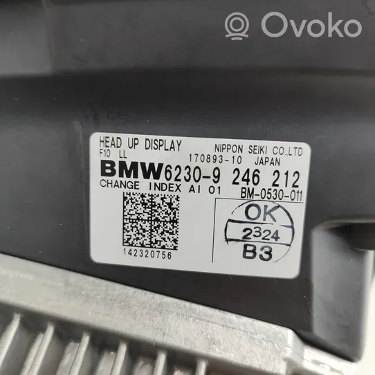 BMW 5 F10 F11 HUD-näyttö 9246212